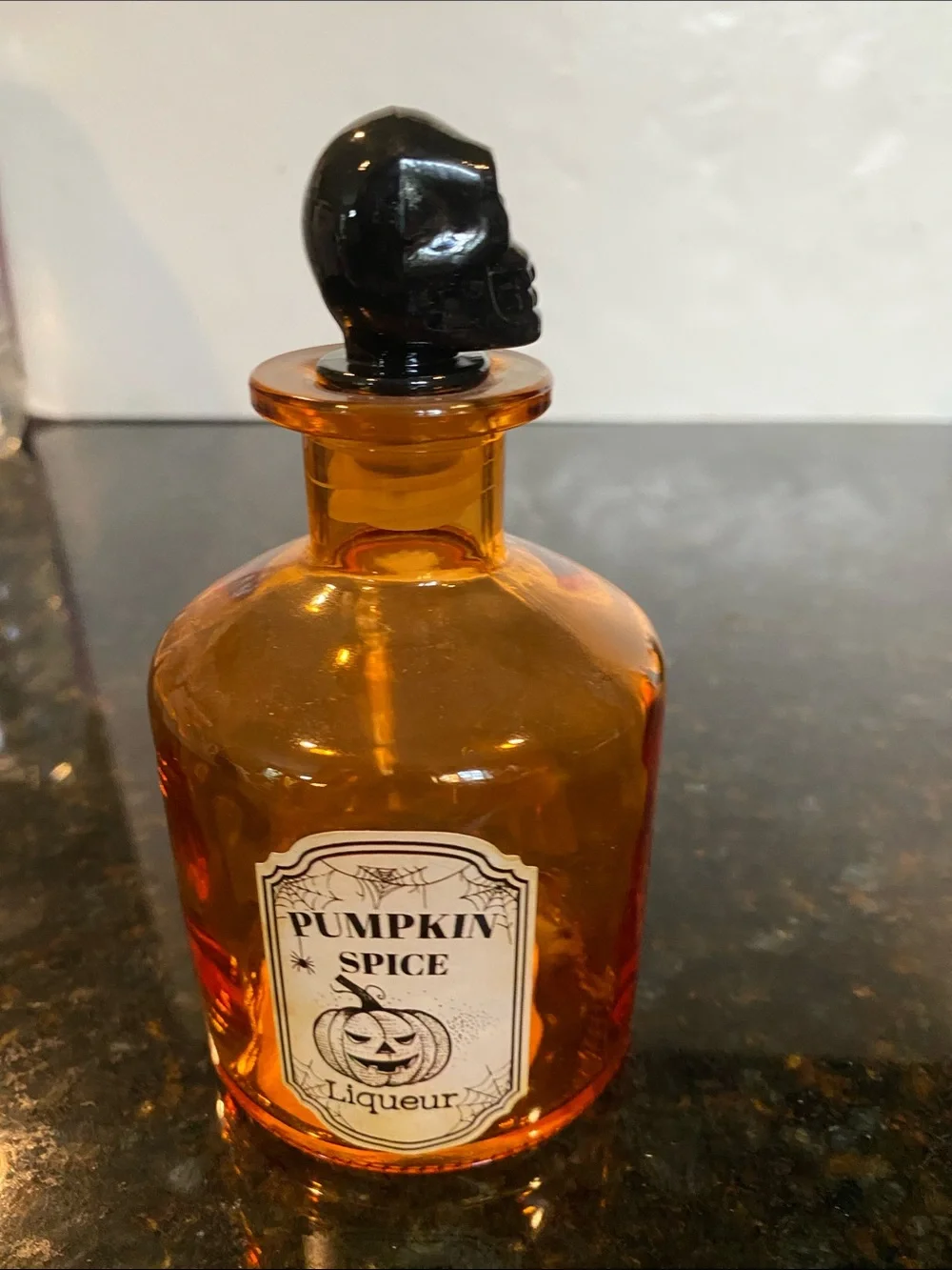 NWT Set of 4 Glass Witch’s Potion Bottles